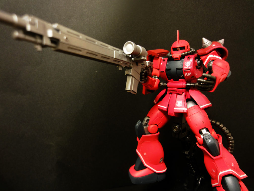 ガンプラ Hg 1 144 Origin シャア専用ザク 組立 ファレホで全塗装し